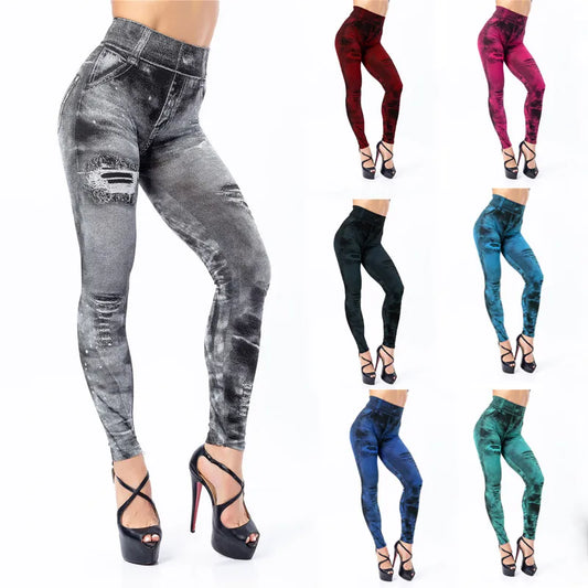 Leggings Women Stretch High Waist Pants