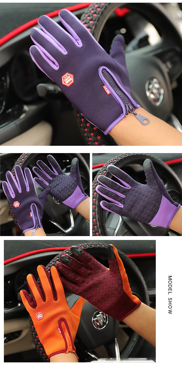 Ultimate Winter Cycling Gloves with Touchscreen Technology for Men and Women - Perfect for Outdoor Adventures!