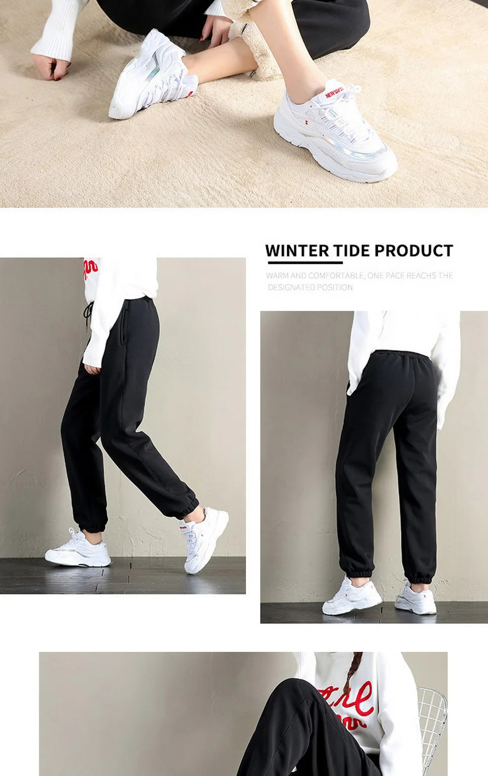 Women Winter Warm Leggings Thick Trousers Warm