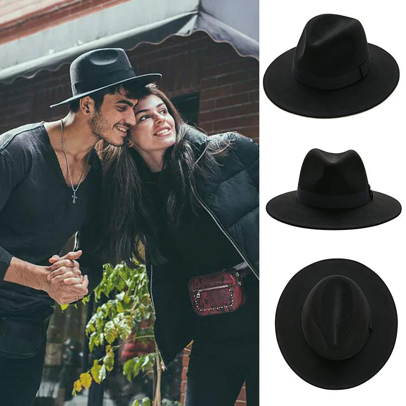 Top hat autumn winter classic elegant Panama hat gentleman hat wholesale