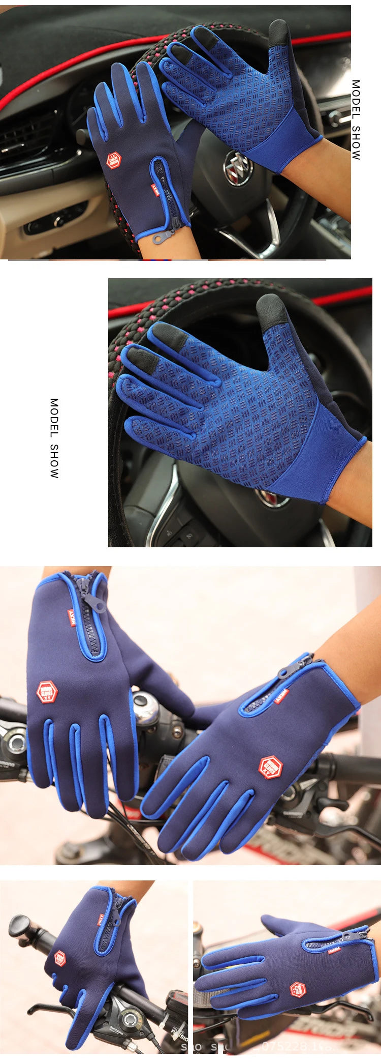 Ultimate Winter Cycling Gloves with Touchscreen Technology for Men and Women - Perfect for Outdoor Adventures!