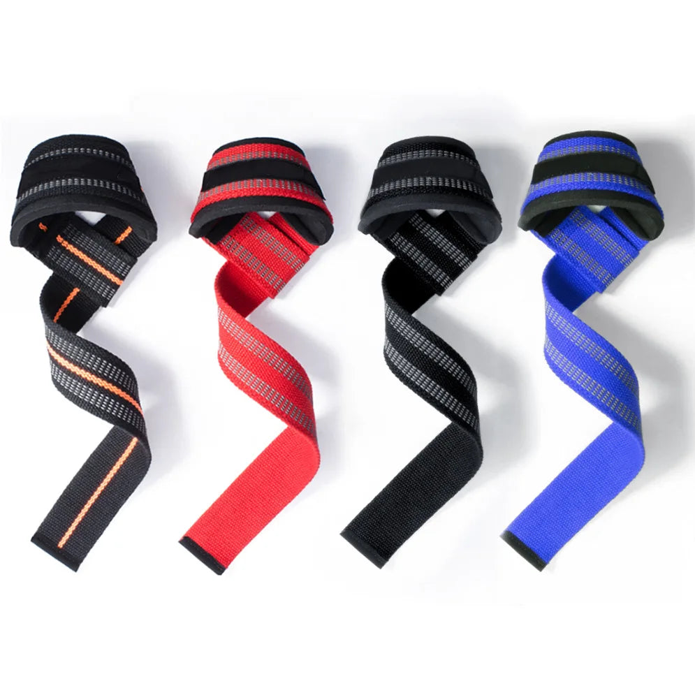 Gym Dumbbell Workout Weights Lifting Straps CrossFit Fitness Equipment Wrist Wrap Lift Exercise Training