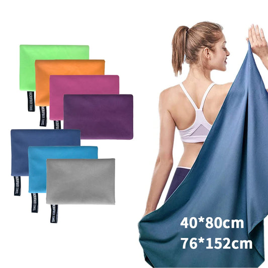 Towel for Sports & Outdoor Activities - Quick-Drying, Compact