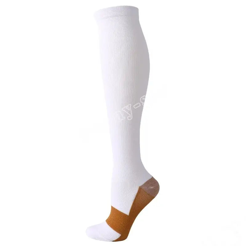 Unisex Compression Sports Socks for Hiking, Running & Training - High-Performance Elastic Support