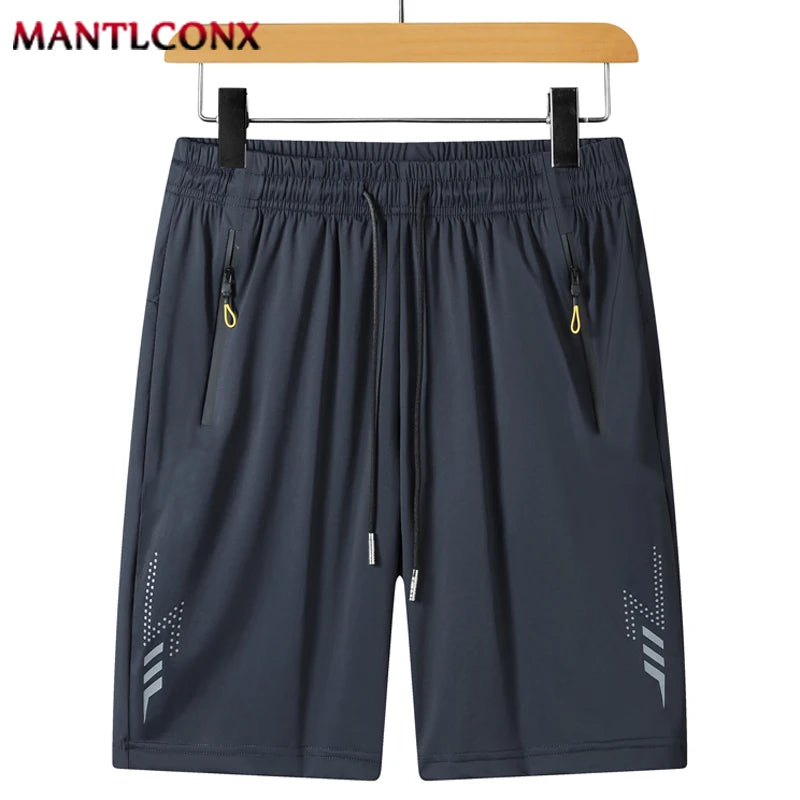 3XL Quick Dry Jogging Fitness Shorts Men Summer Sports Bottoms Thin Breathable Beach Short