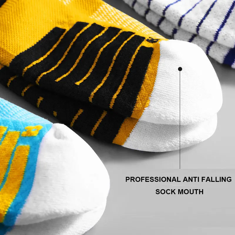 Knee-High Compression Socks for Basketball and Cycling Enthusiasts