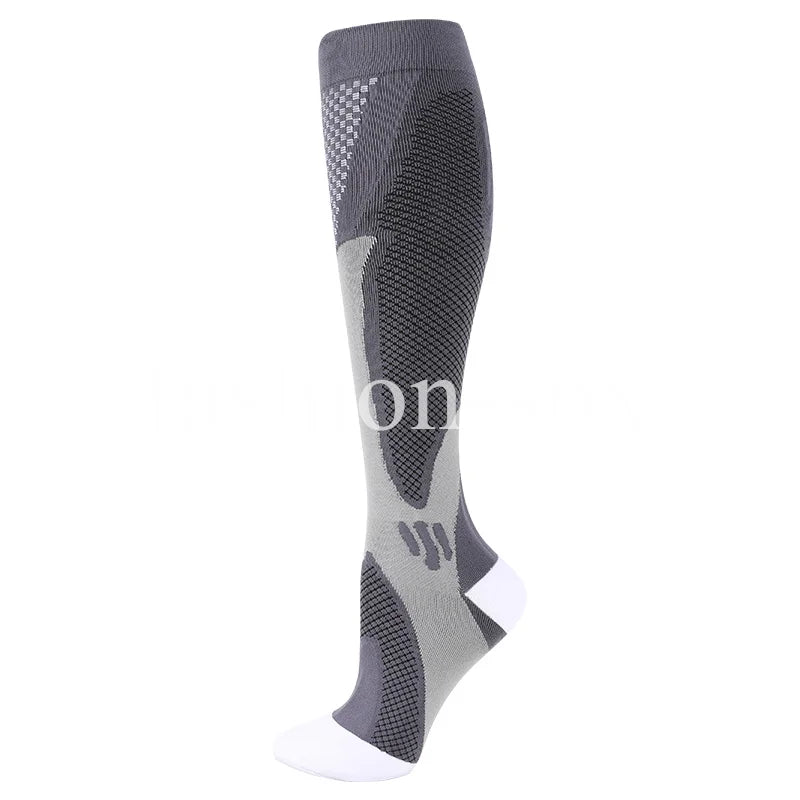 Athletic Compression Crew Socks for Men