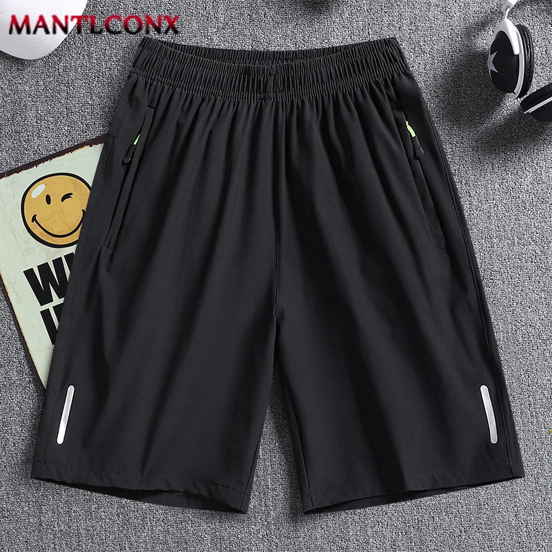 3XL Quick Dry Jogging Fitness Shorts Men Summer Sports Bottoms Thin Breathable Beach Short