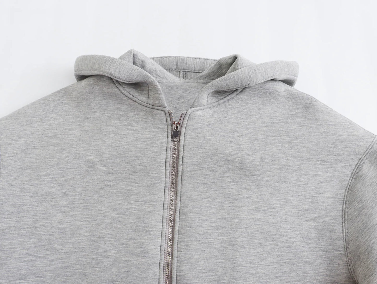 2024 Spring and Autumn New Casual Street Loose Oversize Hooded Zipper Hoodie