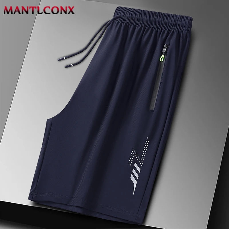 3XL Quick Dry Jogging Fitness Shorts Men Summer Sports Bottoms Thin Breathable Beach Short