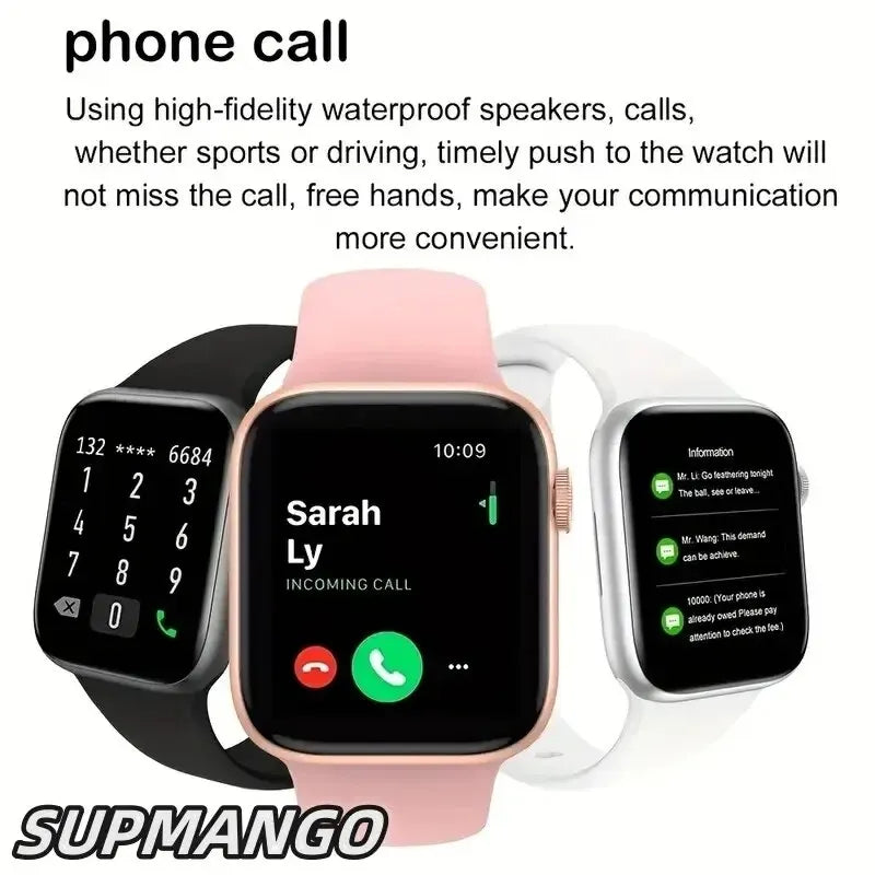 Wireless Calling Smart Watch Make Answer Call Full Touch Sport Fitness Smartwatch For Women Men