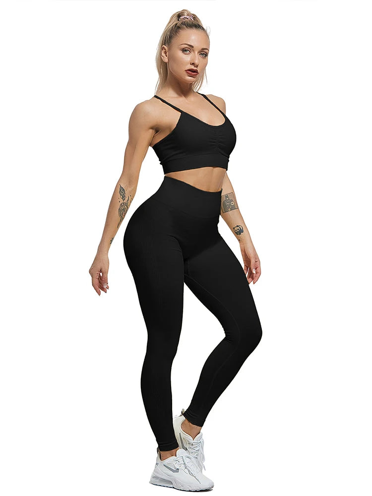 Women Leggings Bubble Butt Fitness Legging Slim High Waist Leggings