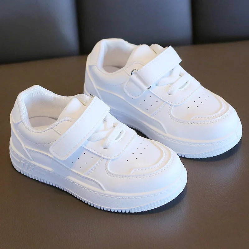 Girl shoe spring Autumn Boy White Shoe Casual Running kid Shoe Anti Slip Soft