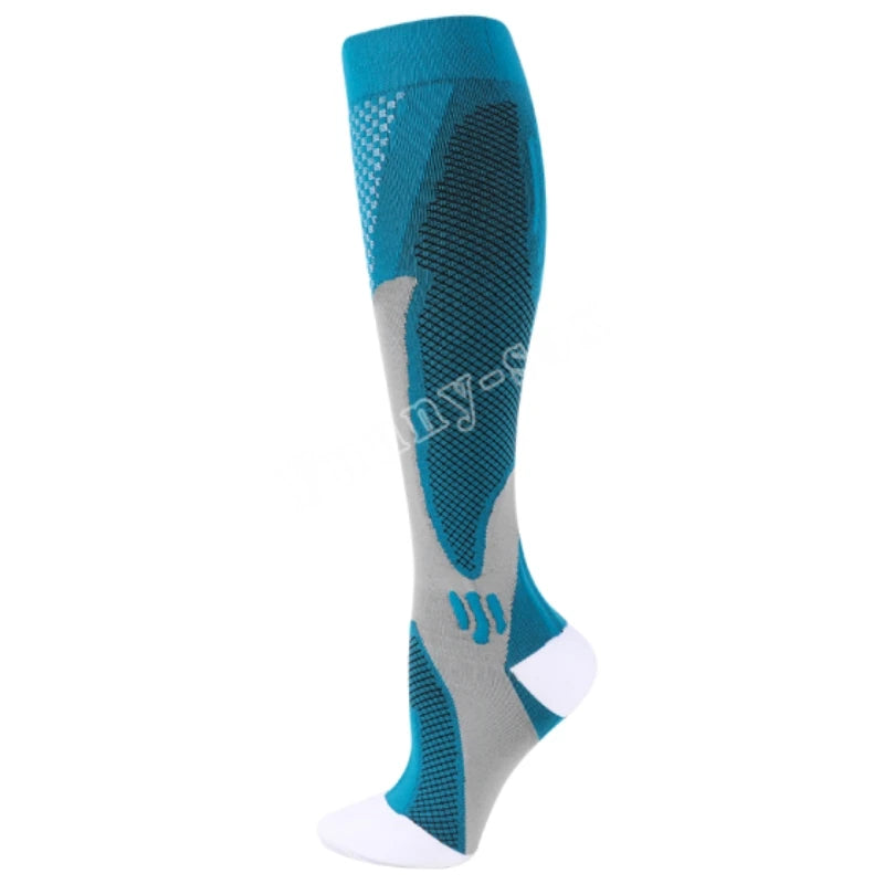 Athletic Compression Crew Socks for Men