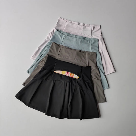 High Waisted Sports Short/yoga Skirt