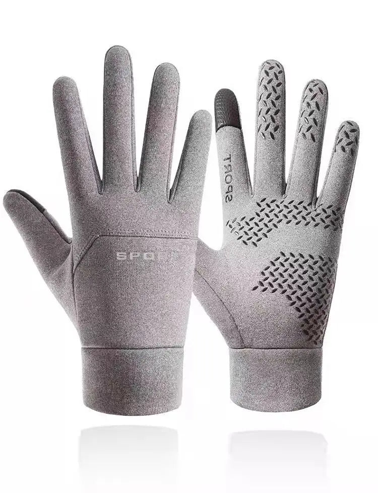 Cozy Women's Nylon Running Gloves for Winter Adventures