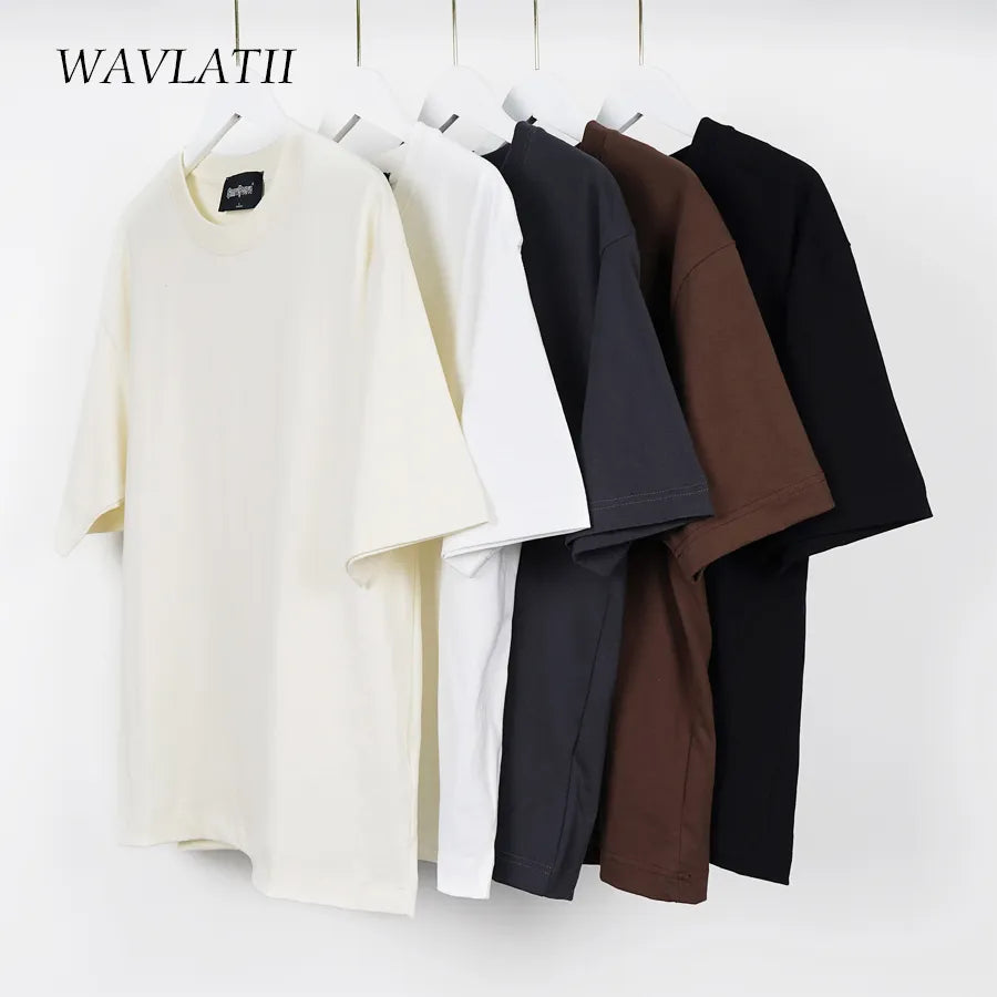 Oversized Summer T shirts for Women Brown Casual Female Korean Streetwear Tee