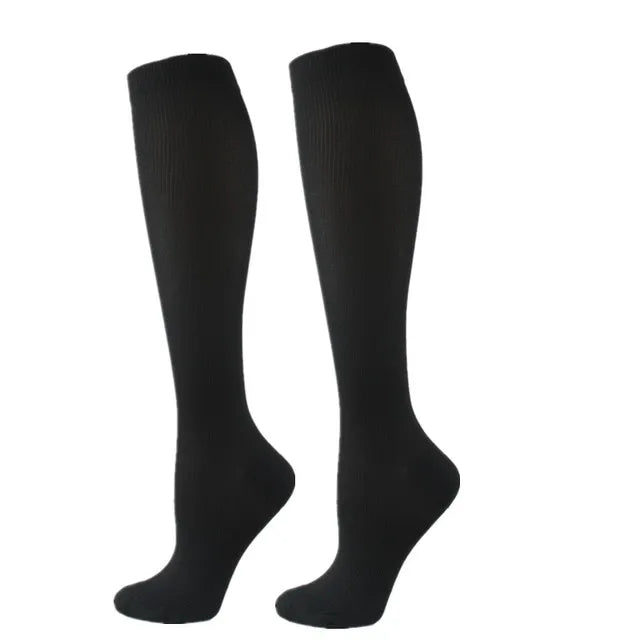 Athletic Compression Crew Socks for Men