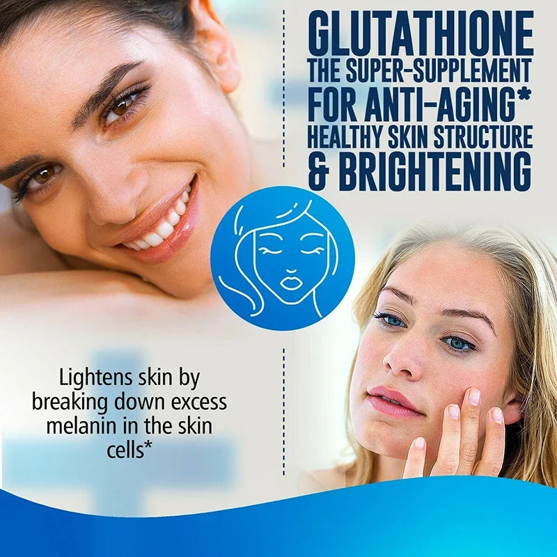 NAC + Glutathione Supplement To Support Skin Health - Immune Support Antioxidant Supplement, Non-GMO, Transdermal Patches