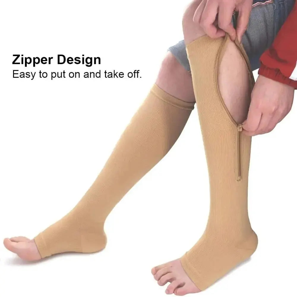 Compression Socks for Women & Men, Stocking to Improves Blood Circulation, Relieves Pain & Swelling 1Pair