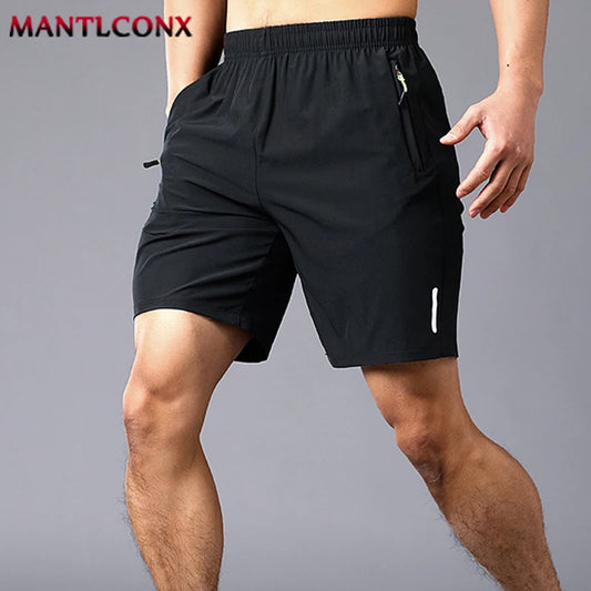 3XL Quick Dry Jogging Fitness Shorts Men Summer Sports Bottoms Thin Breathable Beach Short