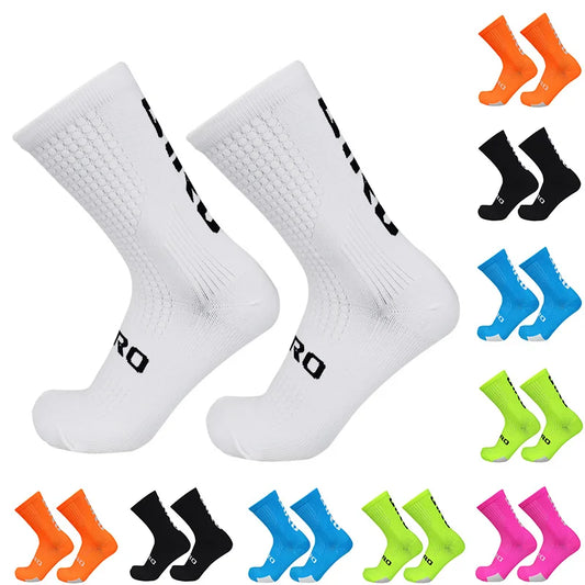 compression Cycling Socks Compression Breathable Mountain Bike Racing Socks Winter