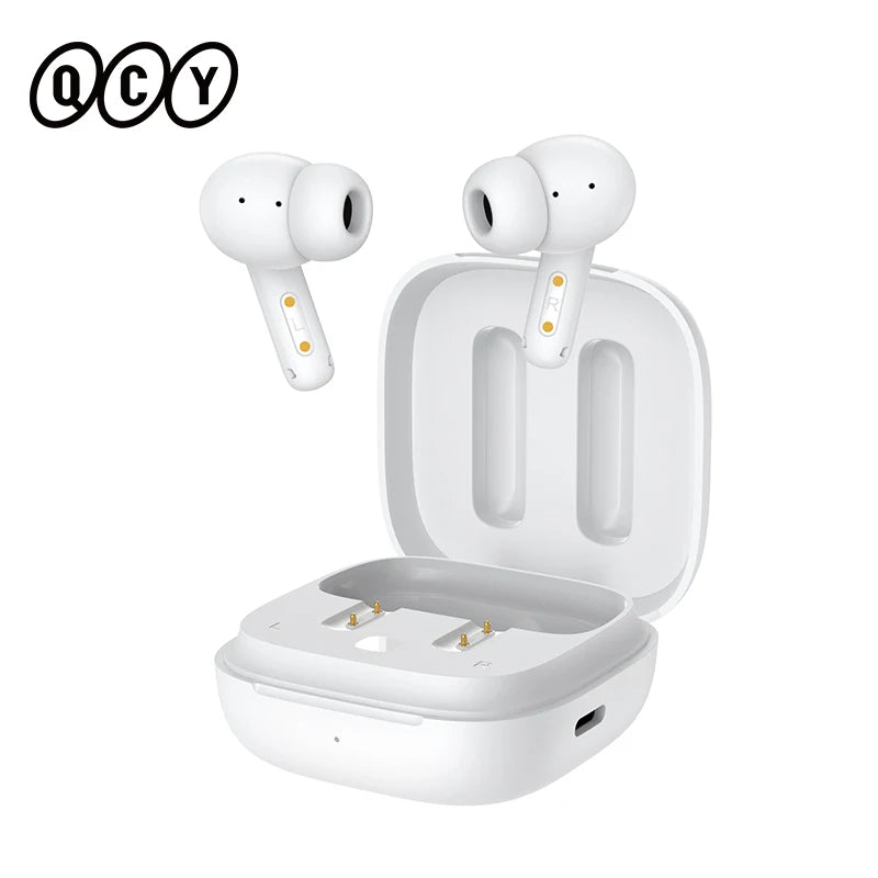 Earphone Bluetooth 5.3 Active Noise Cancellation -28dB Wireless Headphone Fast Charge Earbuds 0.068' Low Latency