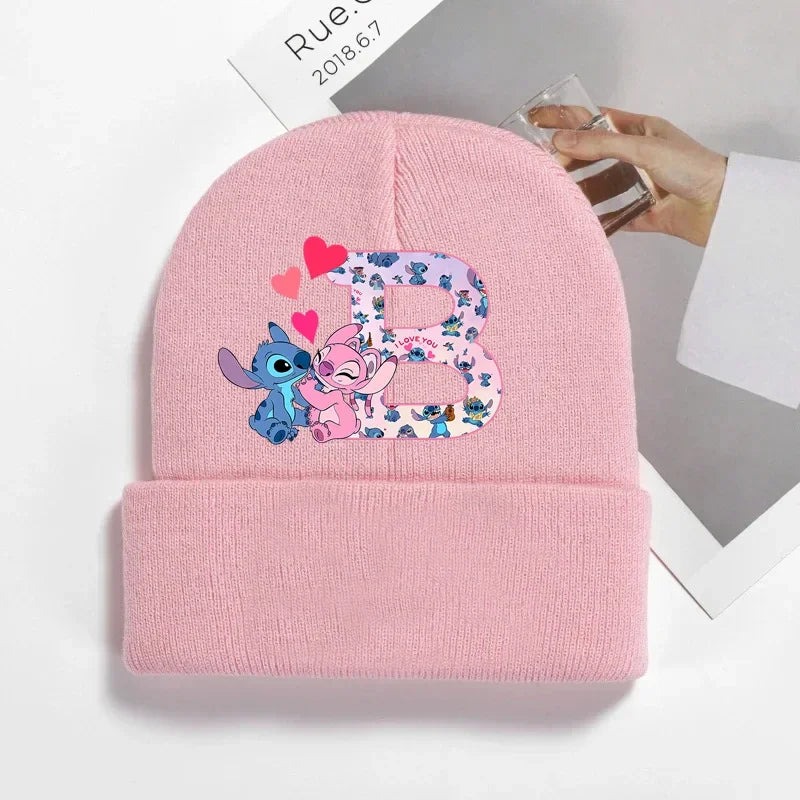 Stitch Winter Hats for Women Men Beanies Knitted Solid Cute Hat Girls Autumn Female -Caps Warmer -Ladies Casual Cap