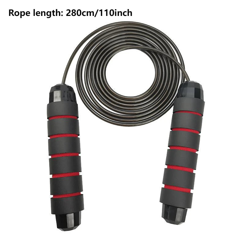 Jump Rope Professional Tangle Free Rapid Speed Jumping Rope Foam.