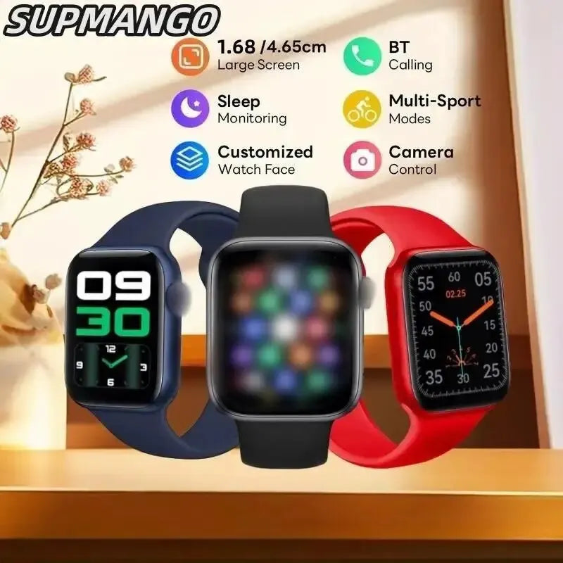 Wireless Calling Smart Watch Make Answer Call Full Touch Sport Fitness Smartwatch For Women Men