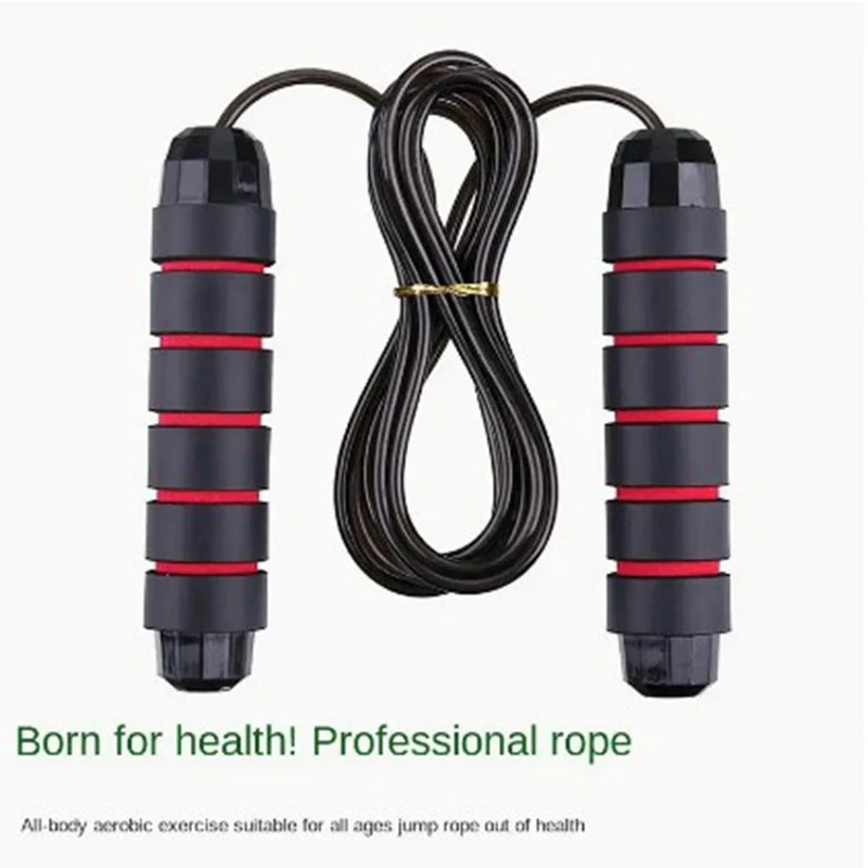 Jump Rope Professional Tangle Free Rapid Speed Jumping Rope Foam