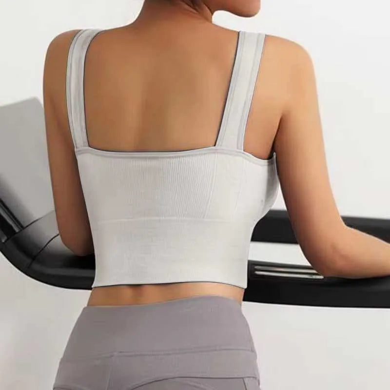 Breathable Sports Bra Anti Sweat Fitness Top Women Seamless