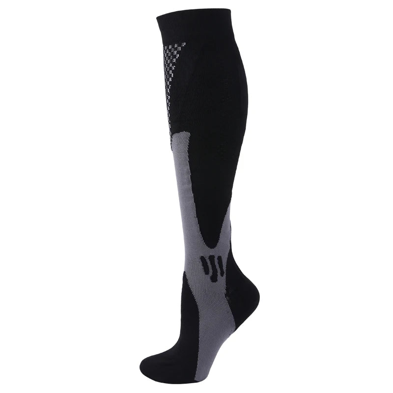 Athletic Compression Crew Socks for Men