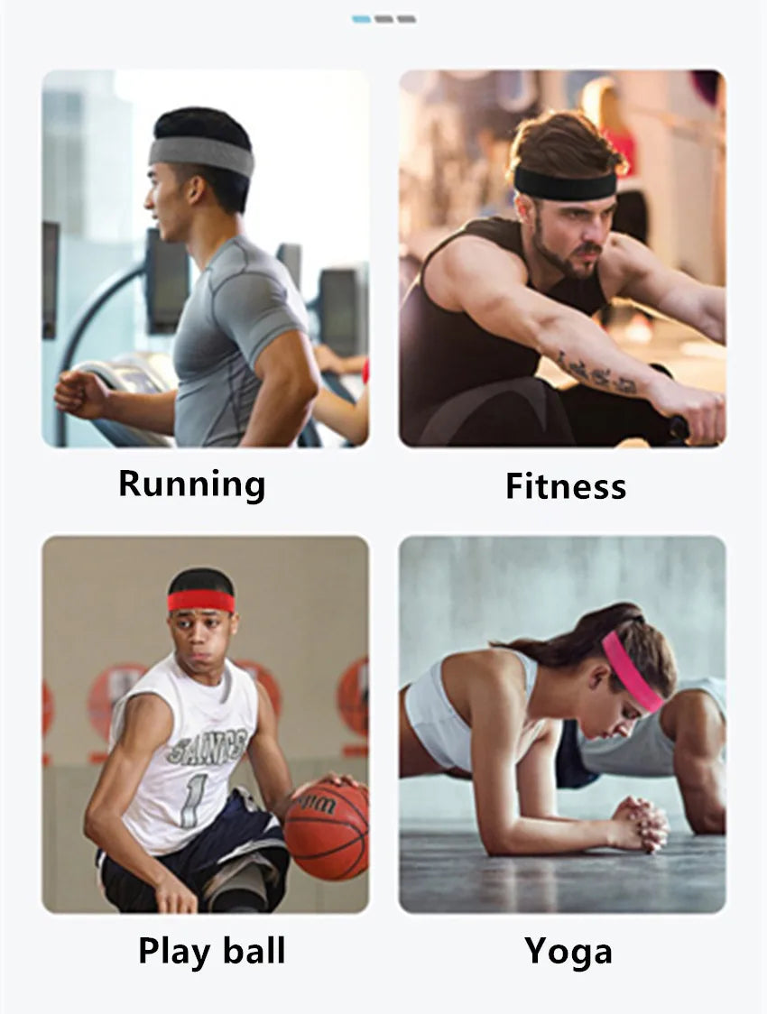 Ultimate Performance Sweat-Absorbent Running Headband – Multi-Color Options Available!