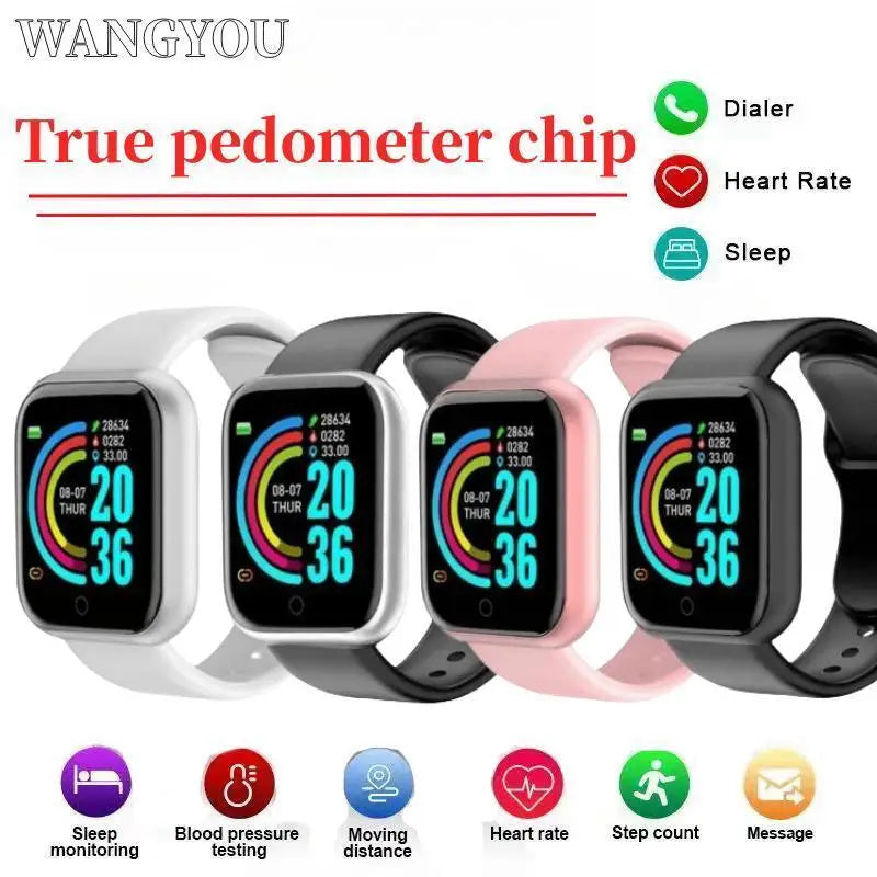 Real Step Count Fashion Smart Sports Watch Fitness Tracker Sports Watch