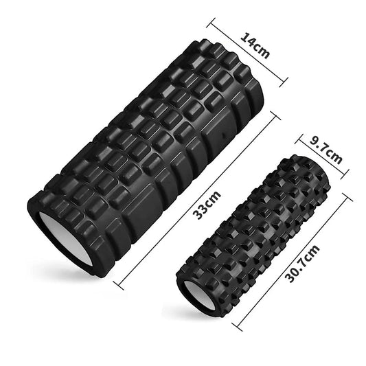 Yoga Foam Axis Massage roller Muscle Back Muscle Massage The grid Back training set shipping