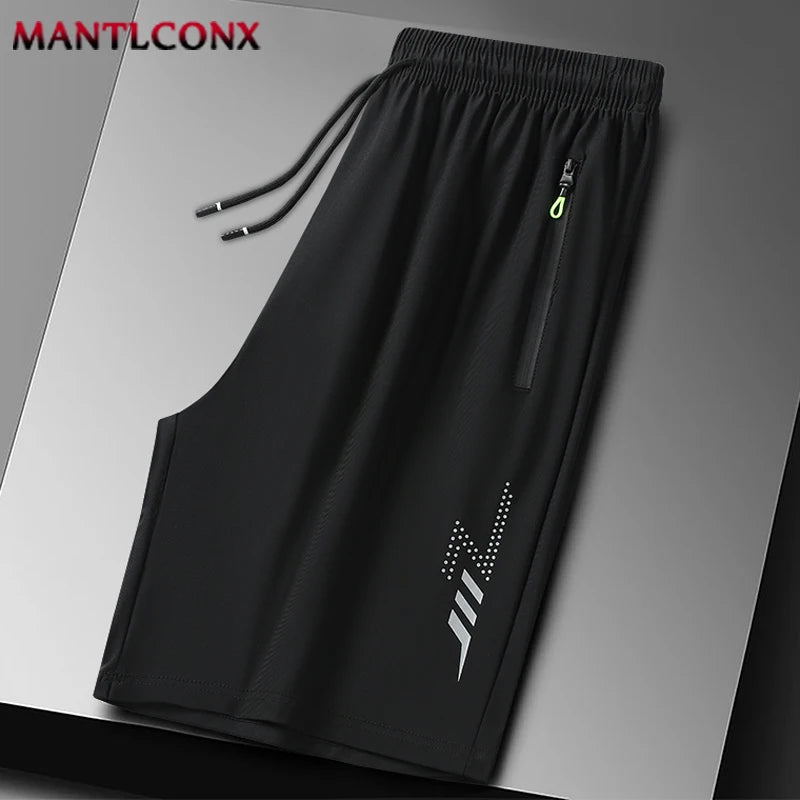 3XL Quick Dry Jogging Fitness Shorts Men Summer Sports Bottoms Thin Breathable Beach Short