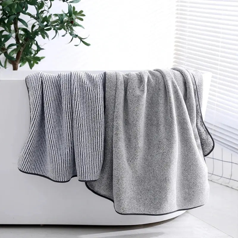 1PCS Thickened Bath Towels for The Body Microfiber Towel for Gym Sports