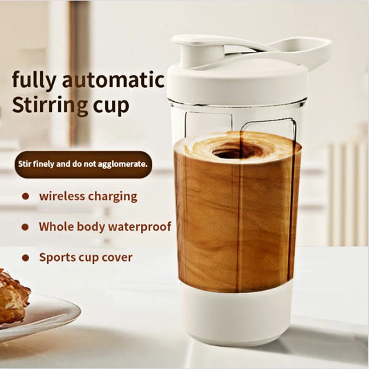 New Self-Stirring Shaker Cup Usb Rechargeable Shaker for Protein Shakes and Meal