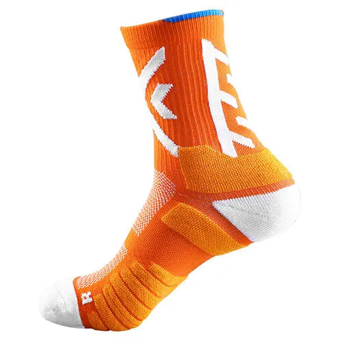 Knee-High Compression Socks for Basketball and Cycling Enthusiasts