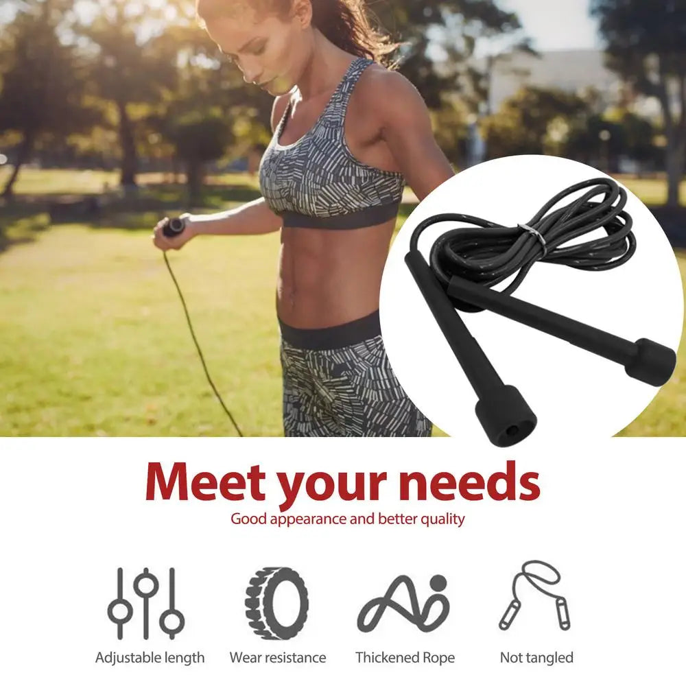 Jump Rope Professional Adult Children Gym Jumping Rope Adjustable Fitness Equipment Muscle Boxing Training