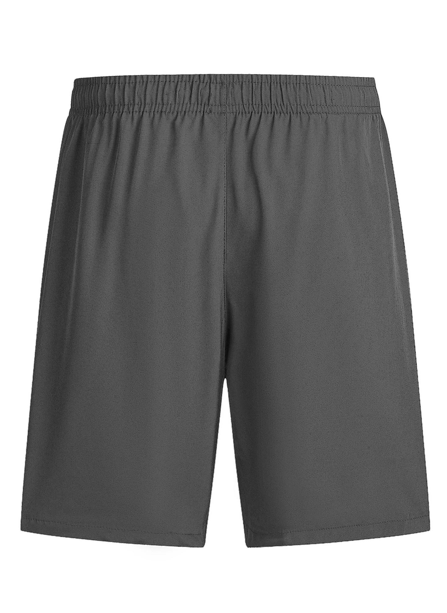 Men's Drawstring Quick Dry Shorts For Running, Breathable With Zipper Pockets, Fitness