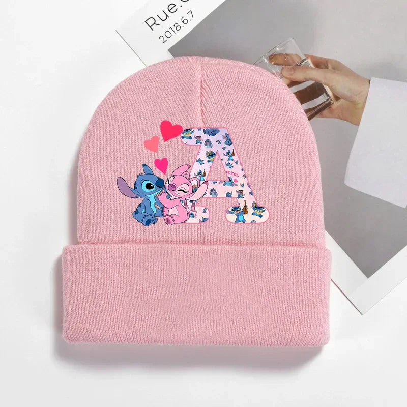 Stitch Winter Hats for Women Men Beanies Knitted Solid Cute Hat Girls Autumn Female -Caps Warmer -Ladies Casual Cap