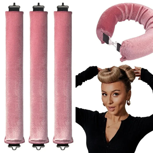 Heatless Curls Beauty Women Curly Products Hair Curler Hairdresser Tools Hair Foam Rollers