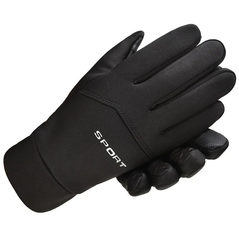 Cozy Women's Nylon Running Gloves for Winter Adventures