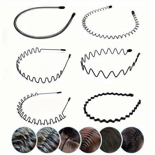 Stylish Alloy Headbands for All Seasons - Unisex Outdoor Sports Accessory