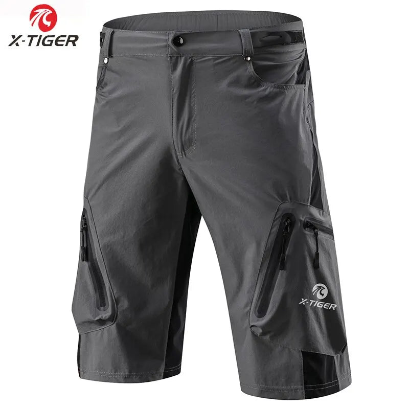 Mountain Bike Shorts Multi-Pockets Breathable Loose Riding Road MTB Shorts