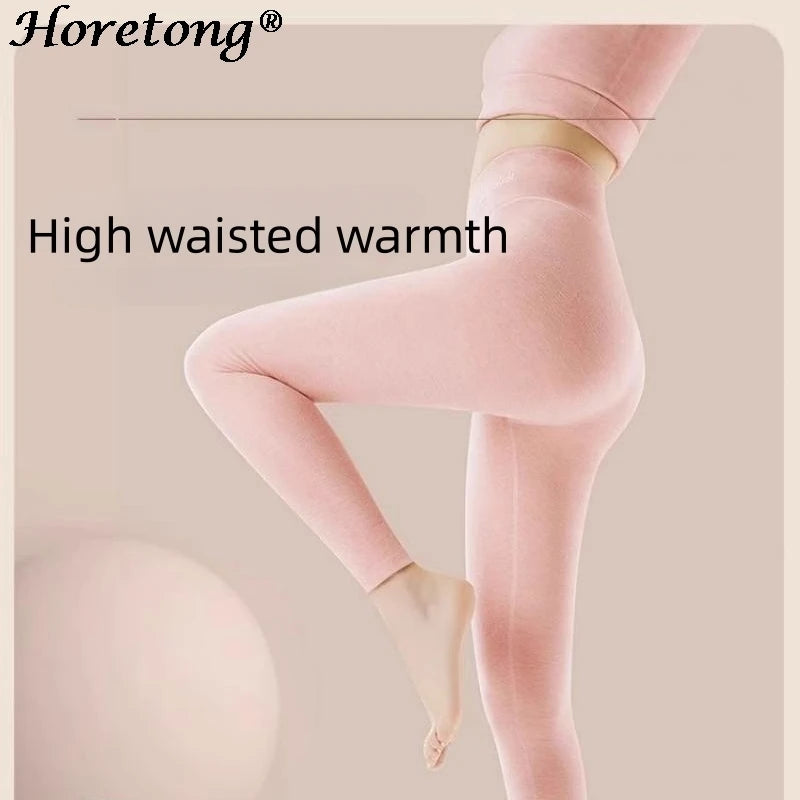 Leggings thermal Pants High Waist Tummy Control