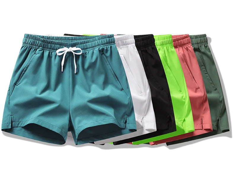 sports shorts, running pants, three piece pants, men's