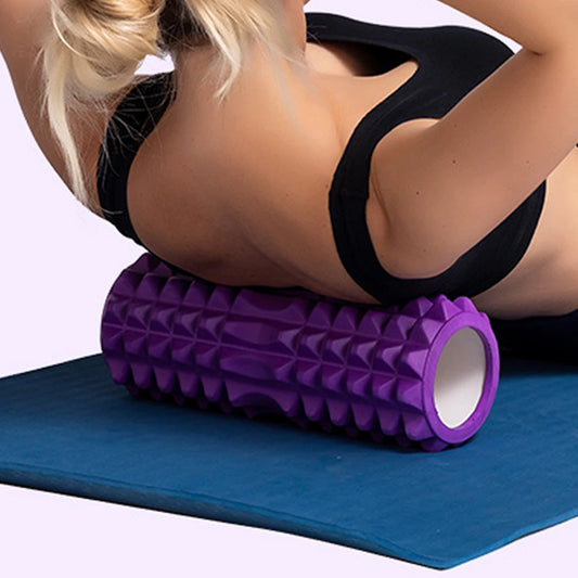 30cm Yoga Column Gym Fitness Pilates Foam Roller Exercise Back Massage Roller Yoga Brick